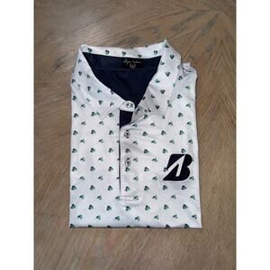 Byron Nelson Bridgestone printed golf polo size xxl Euc